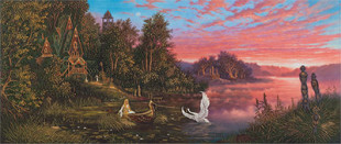 Набор для вышивания "PANNA" "Живая картина" ЖК-2083 "Заря-Заряница"