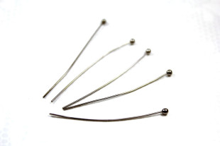 Штифт с шариком 35 мм 50 шт №03 под черный никель