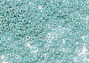 Бисер Япония DEMI 11/0 10г 0413 бирюза, радужный непрозрачный