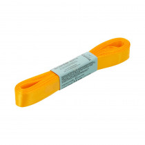 Лента атласная 12 мм ( 1/2 ") "Gamma" ФАСОВКА 5.4 м №064 желтый