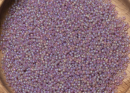 Бисер Япония MIYUKI Seed Beads 15/0 5г 0142FR дымчатый аметист прозрачный радужный матовый